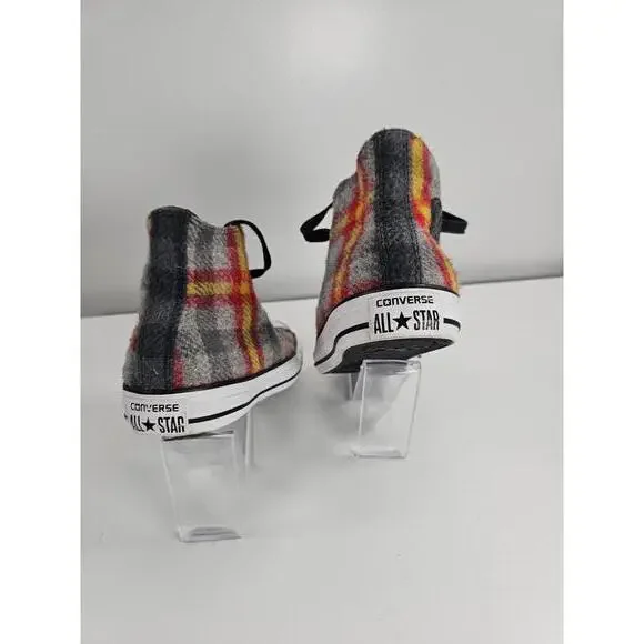 Converse Woolrich Plaid High-Top Sneakers - Picture 5 of 15